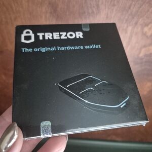 Trezor - Model One - Crypto Hardware Wallet - Black